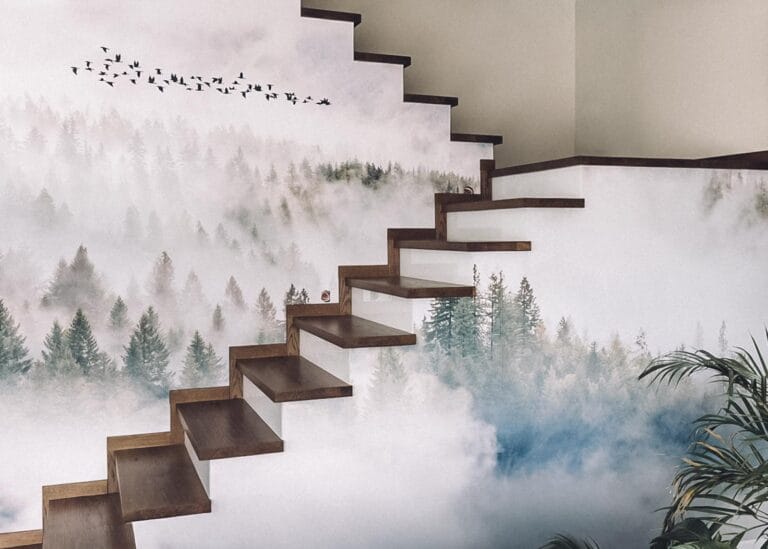 Montaż tapet na klatkach schodowych - IMG 2132 6