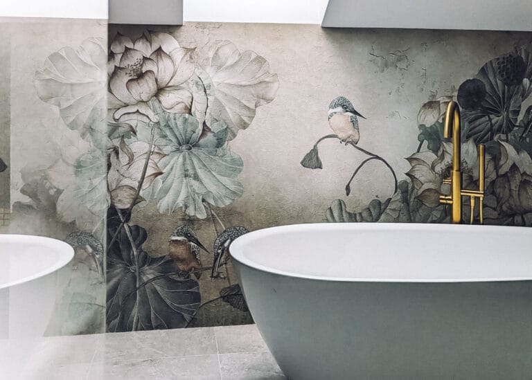 Montaż tapet w strefach mokrych – system WET z żywicą - PXL 20230912 164430102