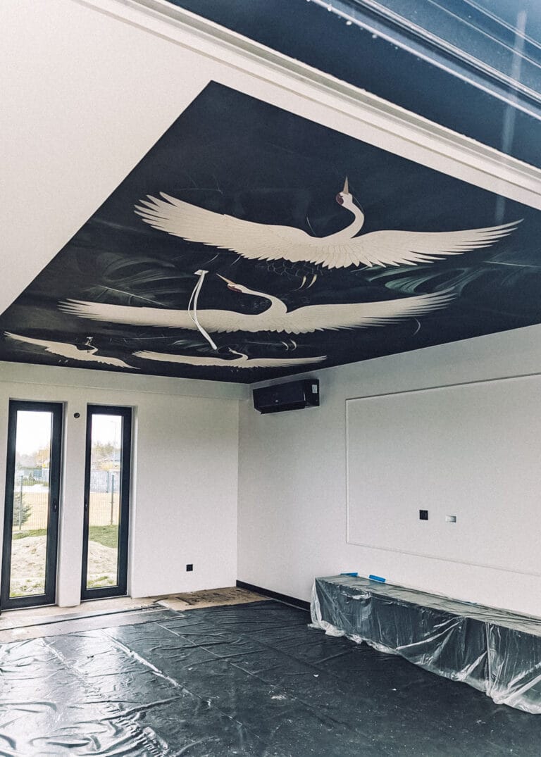 Tapetowanie sufitów Kraków – precyzyjny montaż tapet - PXL 20231027 111816877 2